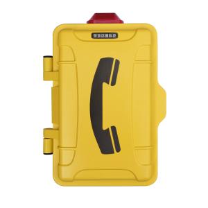 RJ45 Connectivity and Silicone Buttons Industrial Telephone for Customer Requirements
