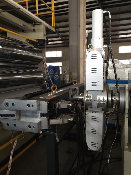 EVA Car Interiors Decoration Mat Sheet Extrusion Equipment For Width 800-3000mm