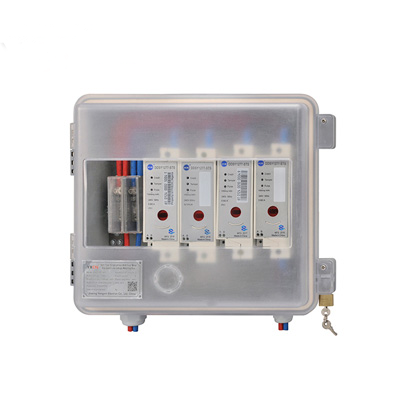Single-phase split-type (track) electricity meter low-voltage metering box