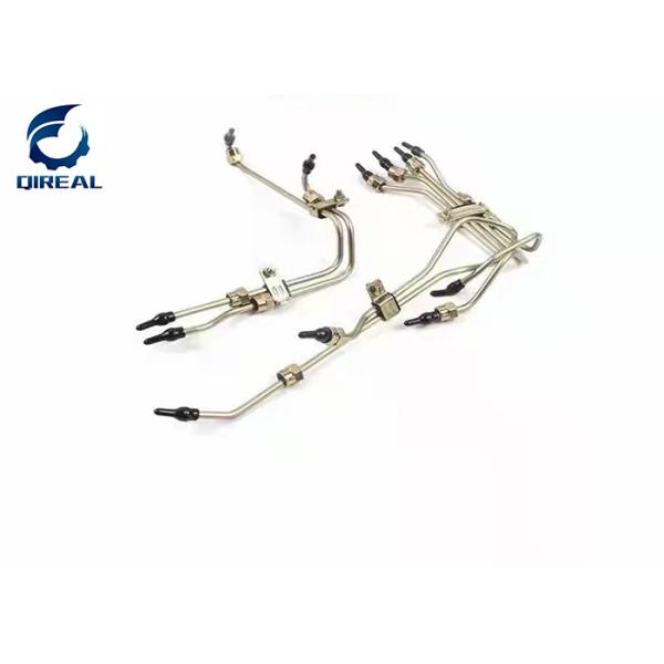 6D14 High Pressure Fuel Pipes For Excavator Diesel Engine Spare Parts