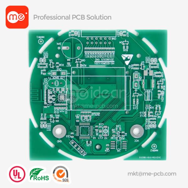 Meidearpcb,FR4 HASL-LF Finish Rigid PCB,Medical PCB,OEM PCB Solutions, standard 2 layer pcb