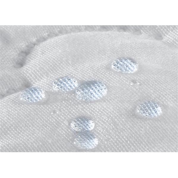 Secure Stay Mini Organic Crib Mattress Pad 80% Cotton + 20% Poly 52” X 28”