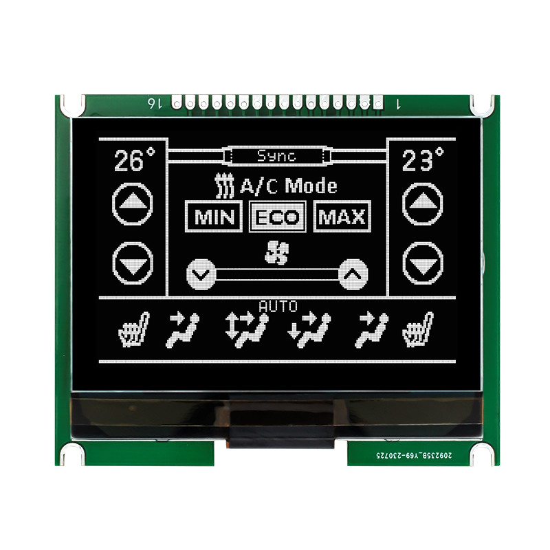 дисплей модуля FSTN 240X160 графический LCD положительный с белизной освещает ST7529 контржурным светом