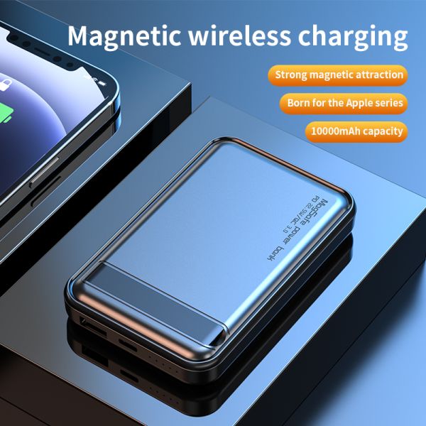 Magnetic Wireless Power Bank 10000mah Portable 20w for Phone