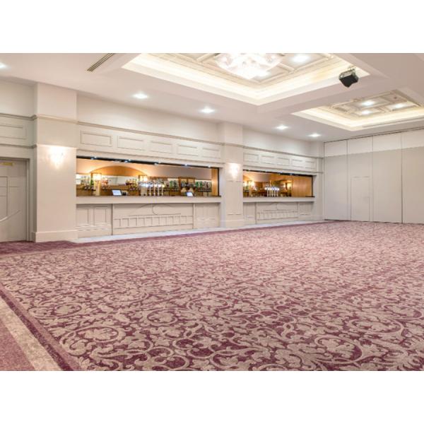 Polypropylene Print Sala Flooring for 5 Star Hotel Banquet Halls at Prices Alfombra
