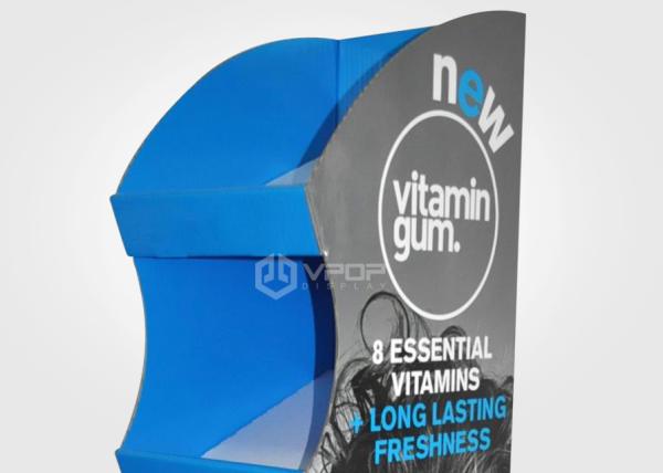 Cheap Price Cardboard Pallet Chewing Gum Display Stand Rack Wholesale from China