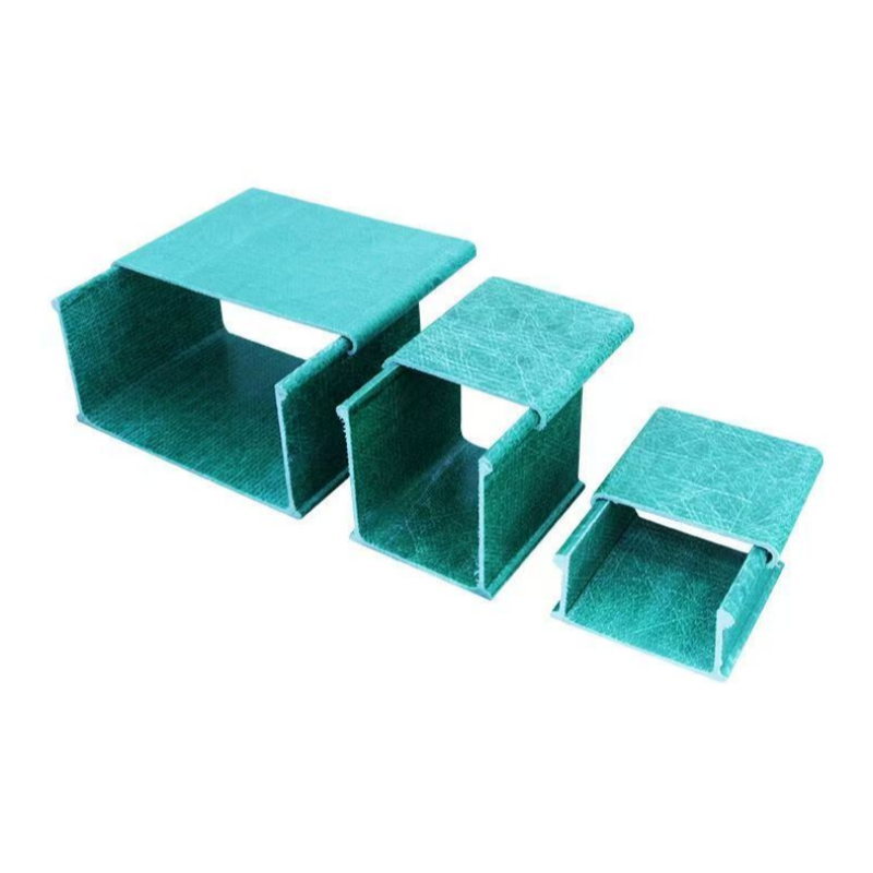 Anti Corrosion 250 X 100mm Fibreglass Cable Tray For Chemical Plant