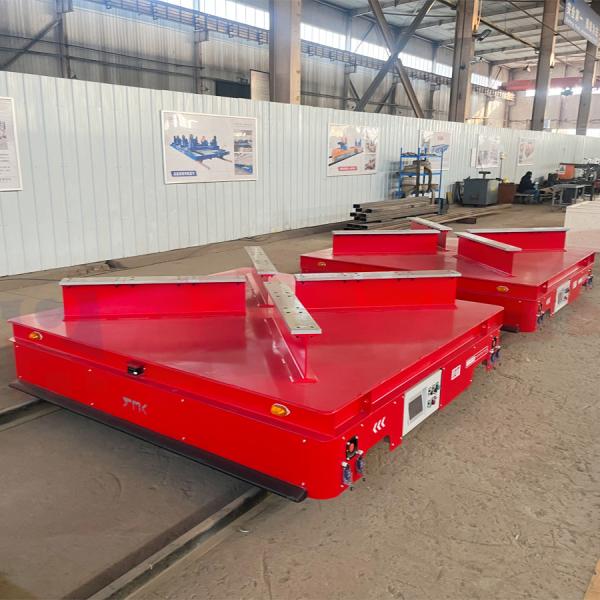 Дистанционное управление 10 тонн тяжеловесные электрические тележки для обработки материалов