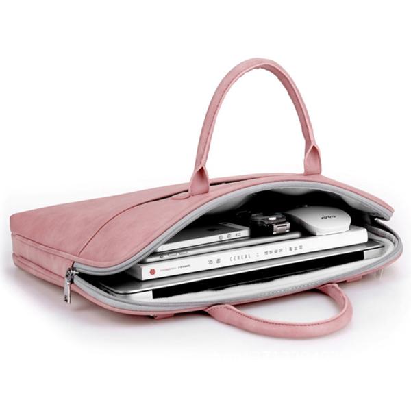 Women's PU Leather Business Laptop Bag Fashionable For Daily Use