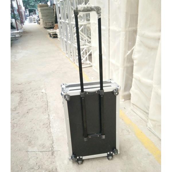 Customized Aluminum Trolley Flight Case Plywood Road Case with Small Wheels