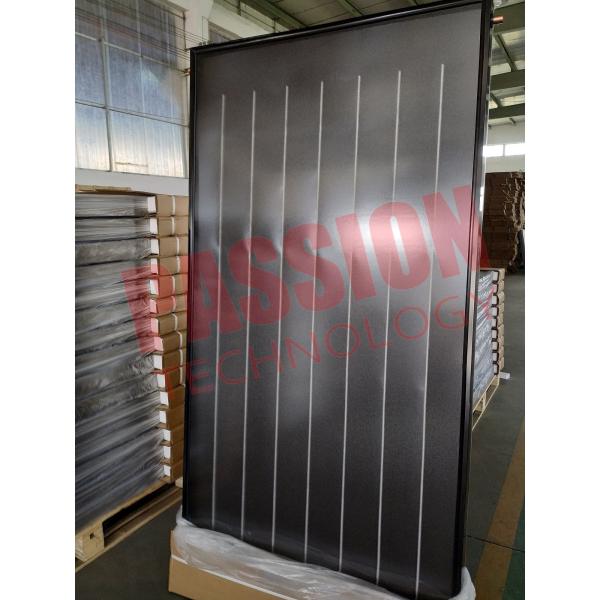 Нагреватель воды голубой индикаторной панели черноты солнечного коллектора плоской плиты 300L титана солнечный