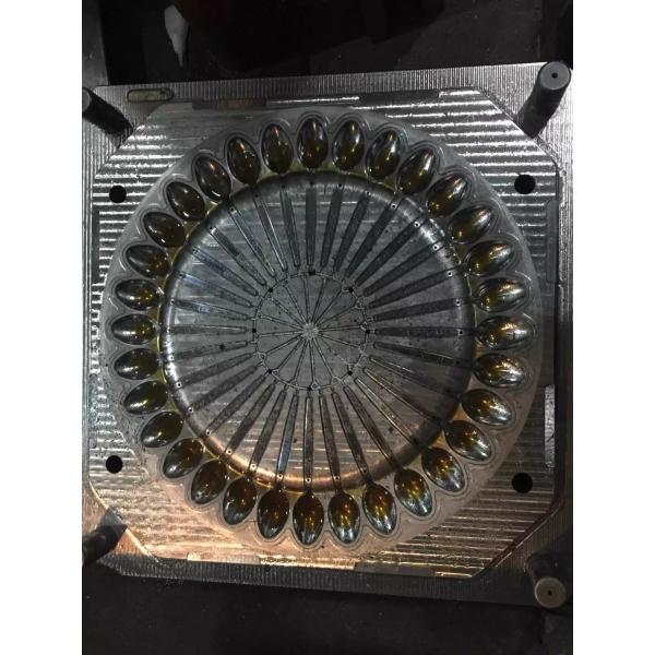 Standard Plastic Spoon Injection Molding Molds 50 Cavities H13 Material