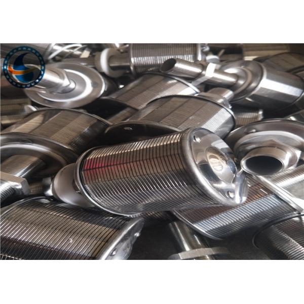 Continuous Slot Water Filter Nozzles Johnson Profile Wire Screen Stainless Steel
