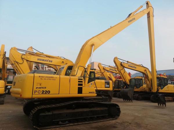 20Ton Second Hand Excavator In Good Condition With Motor PC200 PC220