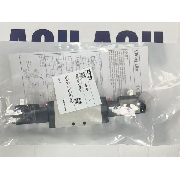 Parker P2LAZ511EENDCB49 | 5/2 Single Solenoid Valve, 24V DC, ISO 5599/1