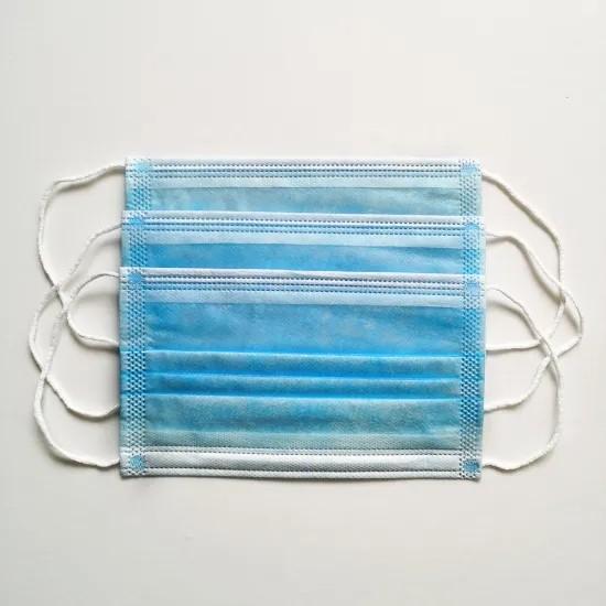 Commonly Used Medical Protective Mask , Elastic Ear Loop Mask With Air Filter Paper