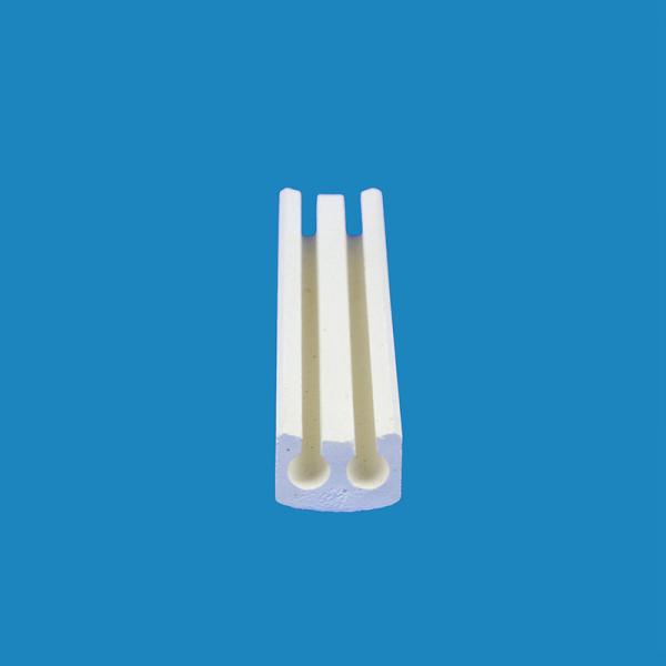 Refractory Mullite Corundum Ceramic Products Anti Pulverization For Magnetic Materials