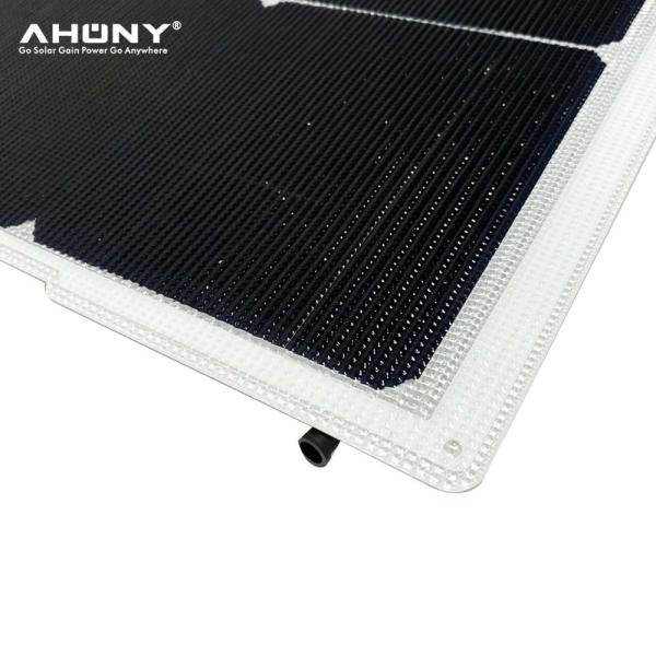 2*19 Cell Array Semi Bendable Walk On Solar Module For Yacht Deck Folding Bouy Eco-friendly And Long-lasting Energy Solution