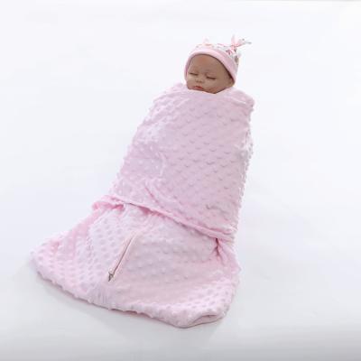Polyester Bubble Swaddle Wearable Blanket Newborn Sleepsack Swaddle Blanket