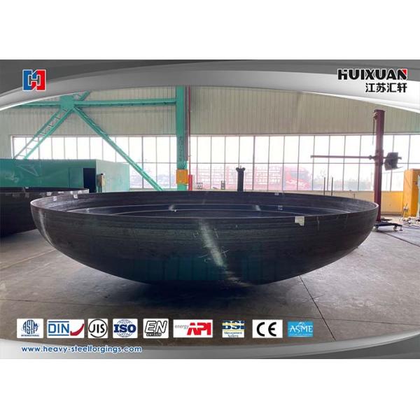 Голова полусферы легированной стали углерода ASME стальная