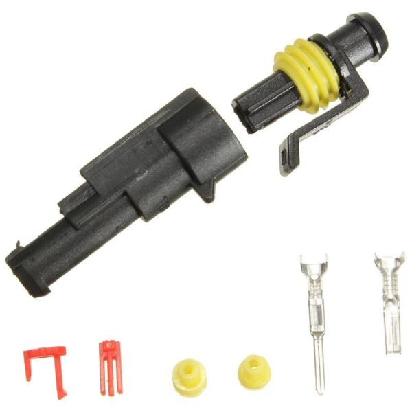 North America Market Waterproof Electric Plug Connector 2 Pin 4 Pin 6 Pin Male Female