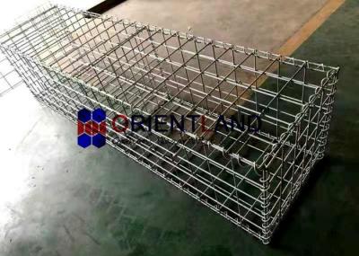 Calibre de fio soldado galvanizado pequeno da cerca 4.0mm 5.0mm da parede de Gabion das cestas de Gabion