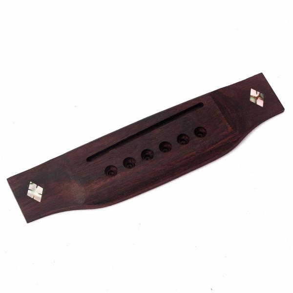Six String Acoustic Guitar Bridge Slotted 72*3mm For All Types Of Guitars