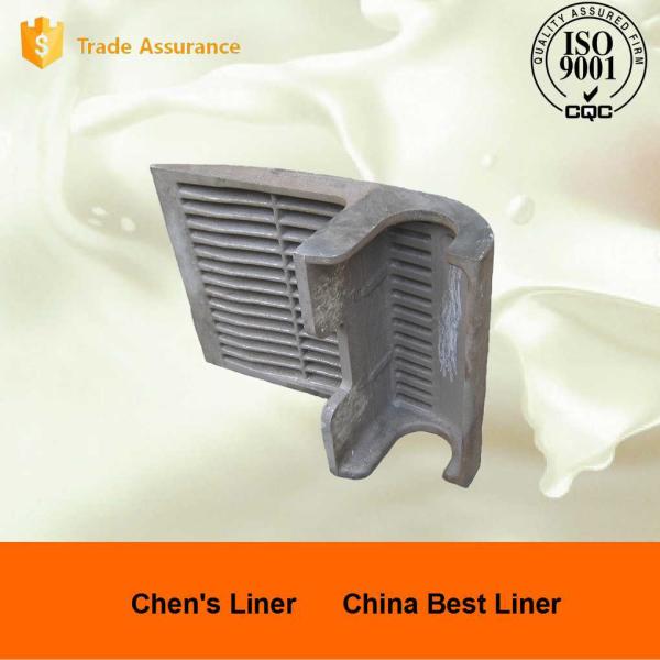 Mine / Ball / Cement Mill Liners Low Carbon Cr-Mo Alloy Steel