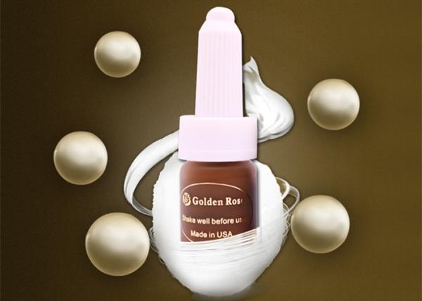Golden Rose Eyebrow Tattoo Pigment 10 Color Choice Eyebrow Embroidery Ink 5ml / Bottle