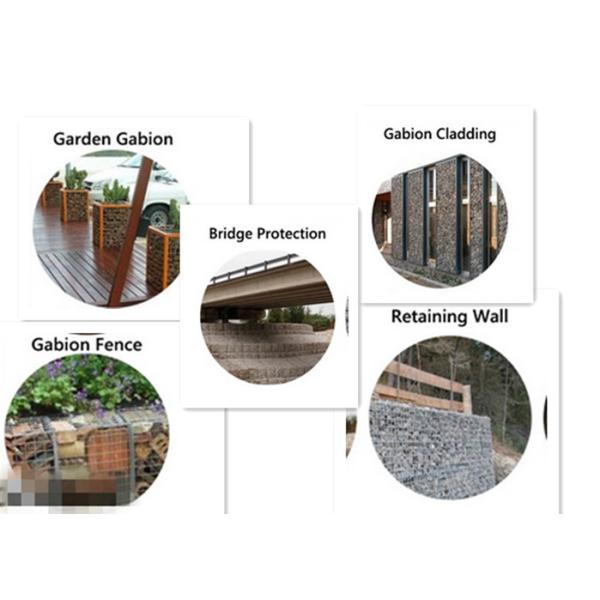 Outside Construction Rock Gabion Baskets For Rock Retaining Walls
