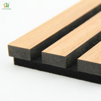 Vendas directas 4X8Ft Materiais duráveis Anti-Razões Painel de parede acústico de ardósia para decoração de interiores