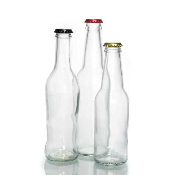 26 mm Garrafa de cerveja preta de vidro tampa de garrafas coroa de metal personalizada