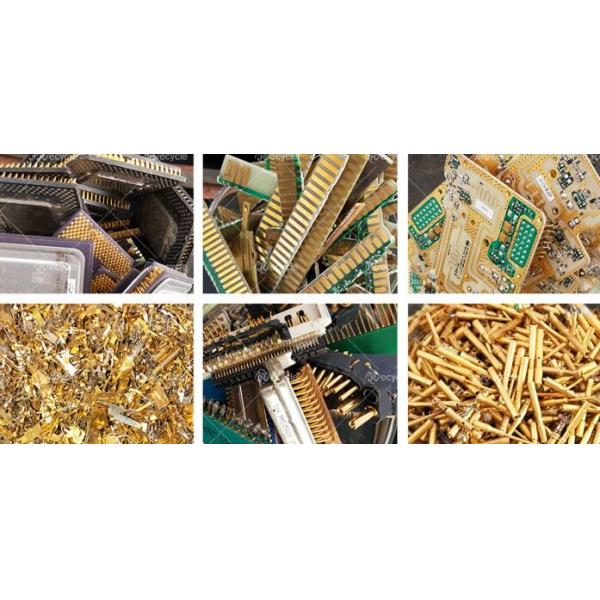 Capacidad de trabajo 200-1000 kg/h Equipo de refinación de oro para el reciclaje de oro en PCB