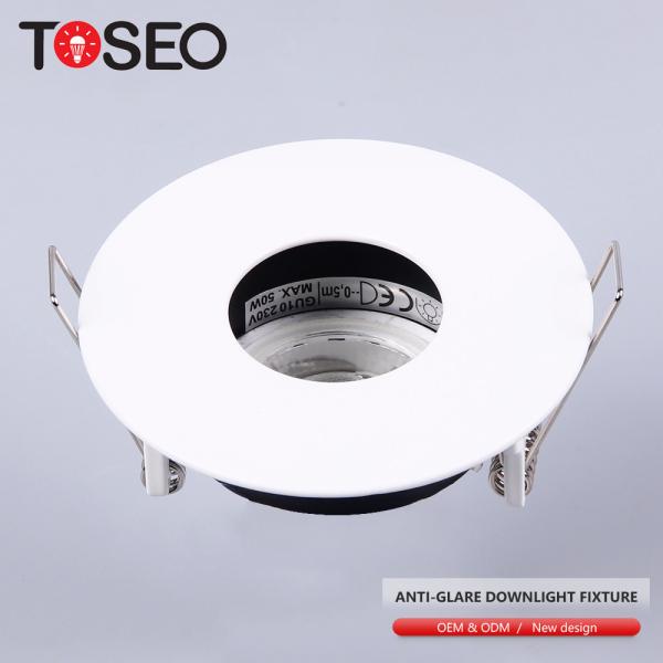 5w 6w 7w Recessed o dispositivo elétrico de Downlights antiofuscante morre carcaça