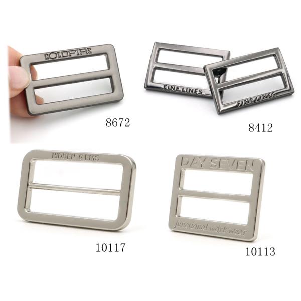 Tri Glide Metal Square Buckle Heavy Duty Webbing Strap Buckle 40mm