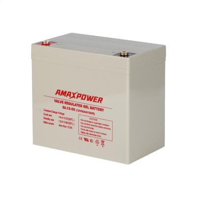 Golf Cars 40Ah 45Ah 50Ah VRLA Gel Battery Ups Lead Acid 12V