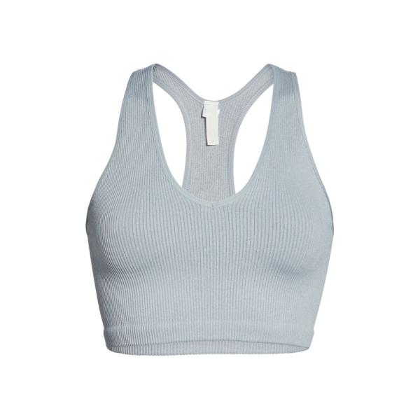 Wholesale Workout Women High Impact Ribbed Yoga Sport Bra Crop Tank Top sport wear
