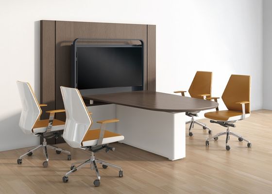 I Work II Distinctive Style Refined Design Enduring Comfort Conference Table for Office Meetings