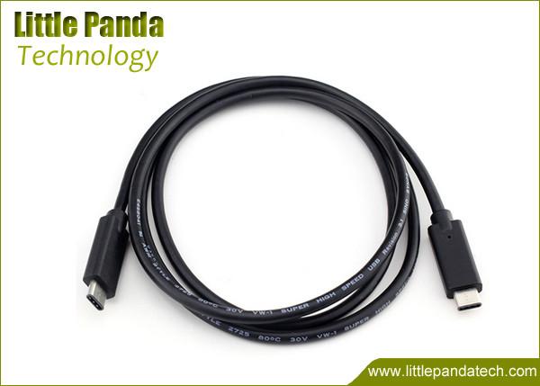 China Factory Super Speed USB Data Cable 10Gbps USB 3.1 Male To Male Type C Charger Cable