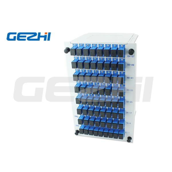 Cassette Type Plastic Insertion Module 1*64 PLC Splitter 130*101*206mm