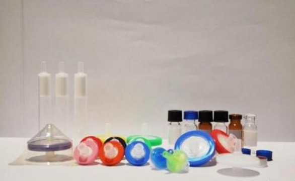 13mm 0.45um PES Syringe Filter , Micron Filter Syringe Low Hold Up Volume