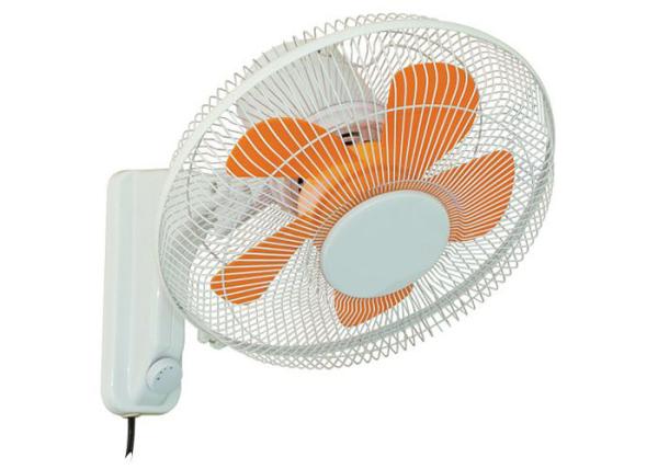 ABS Or Metal Blade Grow Room Fans , 2 Pull Chains 55 Watt 120 Voltage Electric Wall Fan