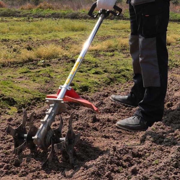 Multi 4 Stroke Weed Wacker Edger Engine 53CC 6 In 1 Manganese Steel Blade Material
