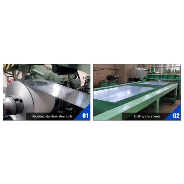 Angled Shape Stainless Steel Corrugated Sheet