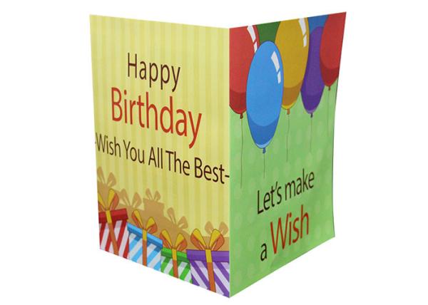 5X7 60 Seconds Recordable Greeting Card Module Audio Play With AG10 Battery