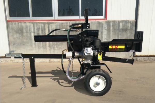 Eco Friendly Movable 2 Point Log Splitter / Diesel Power Wood Splitter