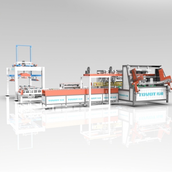 Automatic Product Packing Machine 500-1000mm for Flooring and Panels