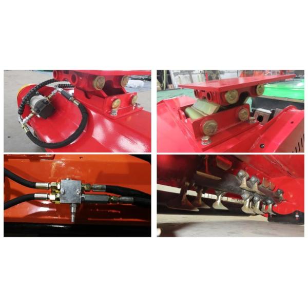 Hydraulic Lawn Mower Excavator EM Model 125CC 1500W Power 4IN Cutting Height