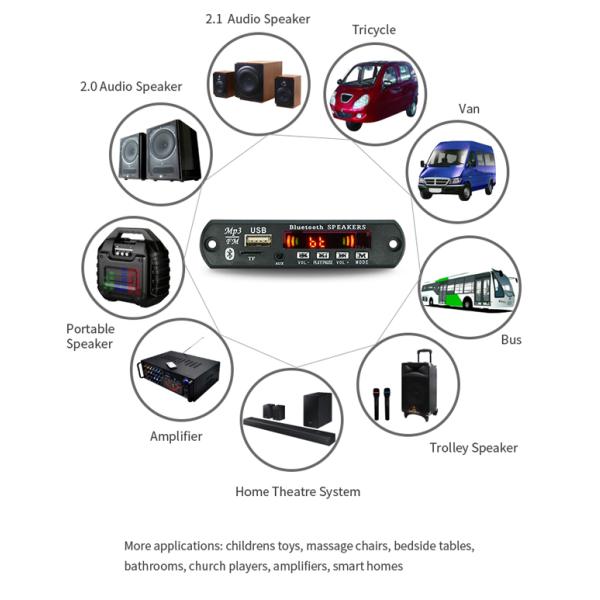 Собрание PCB Bluetooth дешифратора