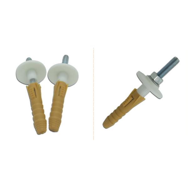 50мм л штепсельная вилка пластикового расширения резиновая с винтом для установки туалета